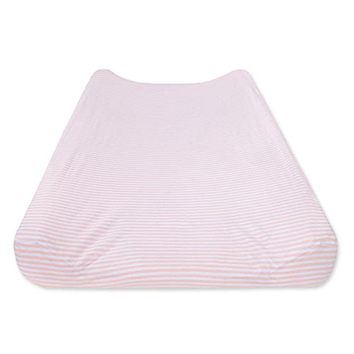 Burt's Bees Baby - Changing Pad Cover, 100% Organic Jersey Cotton Changing Pad Liner for Standard 16 x 32 Inch Changing Mats