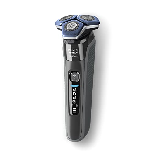 Philips Norelco Shaver 7200, Rechargeable Wet & Dry Electric Shaver with SenseIQ Technology and Pop-up Trimmer, S7887/82