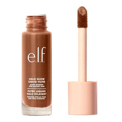 e.l.f. Halo Glow Liquid Filter, Complexion Booster For A Glowing, Soft-Focus Look, Infused With Hyaluronic Acid, Vegan & Cruelty-Free, 7 Deep/Rich