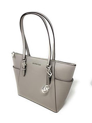 Michael Kors Charlotte Large Top Zip Tote Pearl Grey