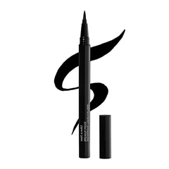 wet n wild Mega Last Breakup Proof Liquid Eyeliner - Quick Drying, Smudge-Resistant, 16-Hour Wear - Cruelty-Free & Vegan - Black