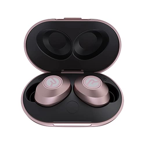 Raycon The Everyday Bluetooth Wireless Earbuds with Microphone- Stereo Sound in-Ear Bluetooth Headset True Wireless Earbuds 32 Hours Playtime (Matte Rose Gold)