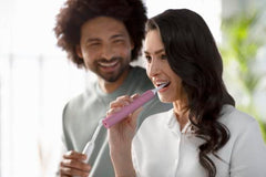 Philips Sonicare 4100 Power Toothbrush, Rechargeable Electric Toothbrush with Pressure Sensor, Deep Pink HX3681/26