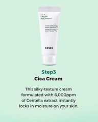 COSRX CICA Relief Kit | Toner, Serum, Cream with Centella Asiatica | Sensitive Skin, Soothing, Moisturizing | Travel Size Set, Gift Set, Korean Skincare, Not Tested on Animals, Paraben Free