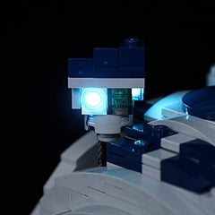 BRIKSMAX Led Lighting Kit for R2-D2 - Compatible with Lego 75308 Building Blocks Model- Not Include The Lego Set