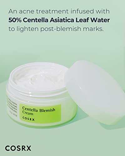 COSRX Centella Blemish Cream, 1.05 fl.oz / 30g | Centella | Korean Skin Care, Vegan, Cruelty Free, Paraben Free