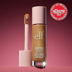 e.l.f. Halo Glow Liquid Filter, Complexion Booster For A Glowing, Soft-Focus Look, Infused With Hyaluronic Acid, Vegan & Cruelty-Free, 3.5 Medium