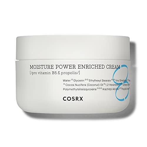 COSRX Hydration Moisturizer, Velvety, Silky Finish, Long Lasting Hydration, 50ml/1.69 fl.oz