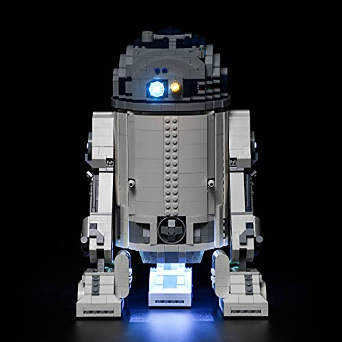 BRIKSMAX Led Lighting Kit for R2-D2 - Compatible with Lego 75308 Building Blocks Model- Not Include The Lego Set