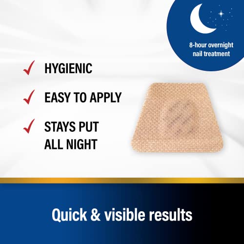 Kerasal Nighttime Renewal Fungal Nail Patches - 14 Patch Twin Pack - Overnight Nail Repair for Nail Fungus Damage, 8-Hour Nail Treatment Restores Healthy Appearance