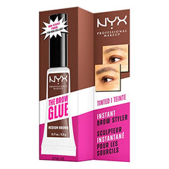 NYX PROFESSIONAL MAKEUP The Brow Glue, Extreme Hold Eyebrow Gel - Clear