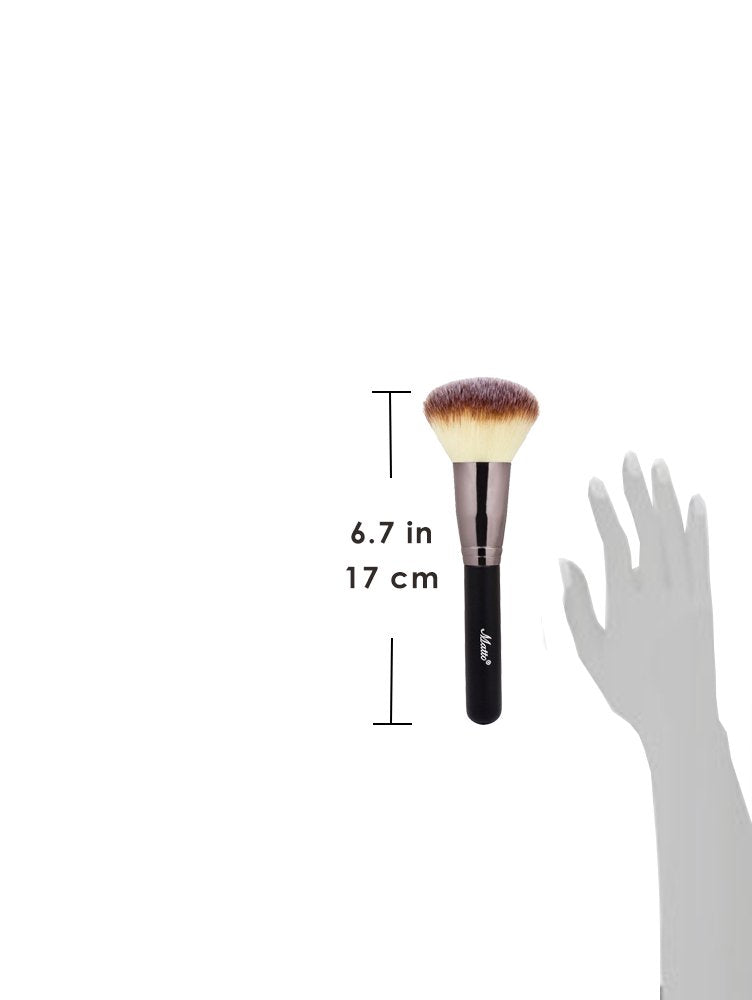 Matto Powder Mineral Brush - Makeup Brush for Large Coverage Mineral Powder Foundation Blending Buffing 1 Piece