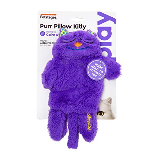 Catstages Purr Pillow Kitty Soothing Plush Cat Toy