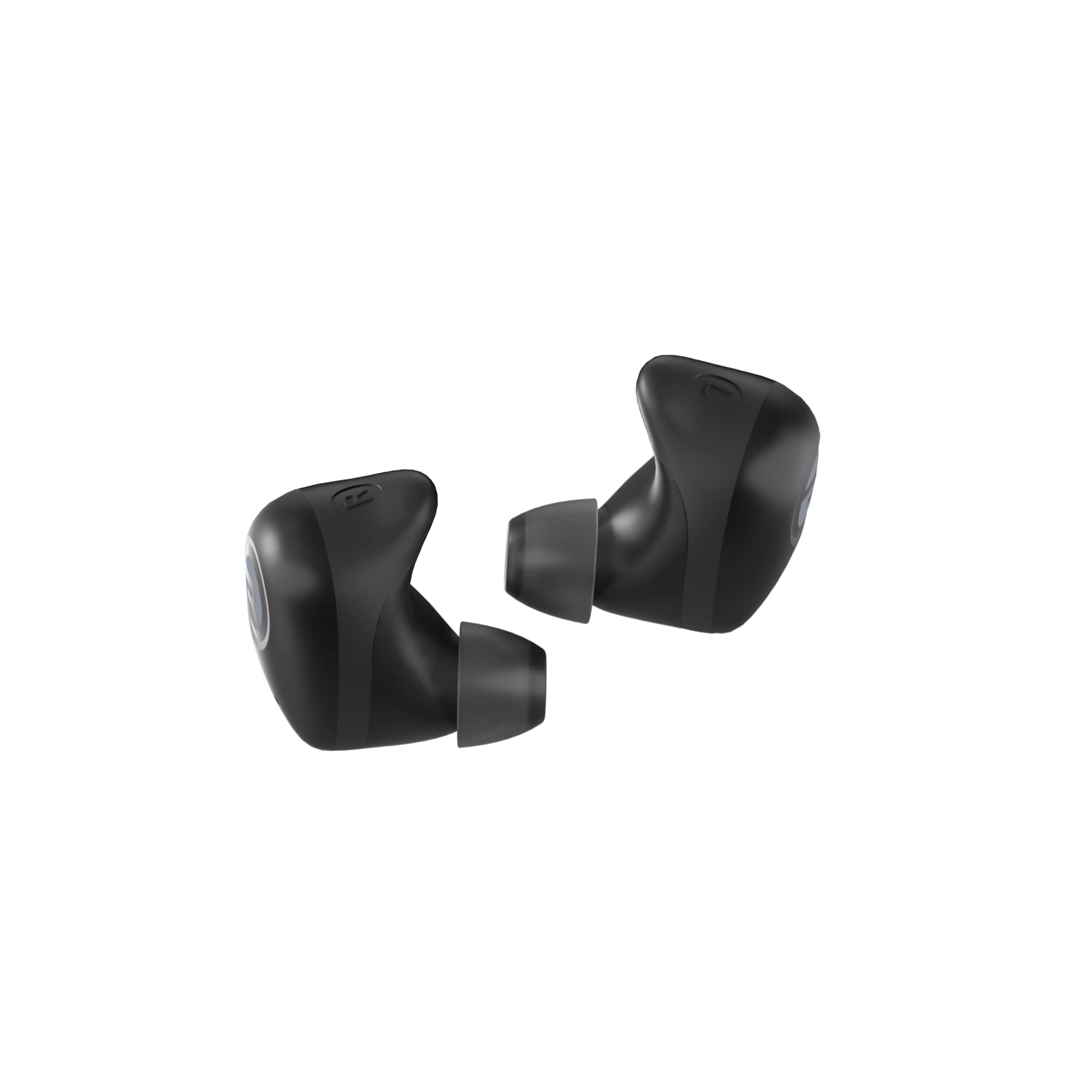 Raycon Fitness Bluetooth True Wireless Earbuds with Built in Mic 56 Hours of Battery, IPX7 Waterproof, Active Noise Cancellation, Awareness Mode, and Bluetooth 5.3 (Black)