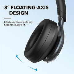 Space One Active Noise Cancelling Headphones by Anker - 40H Playtime, LDAC Hi-Res Audio, Bluetooth 5.3, Clear Calls