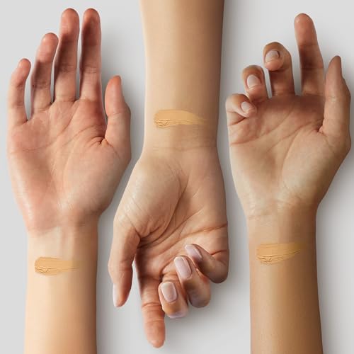 e.l.f. 16HR Camo Concealer, Full Coverage, Highly Pigmented Concealer With A Matte Finish, Crease-proof, Vegan & Cruelty-Free, Medium Sand, 0.2 Fl Oz