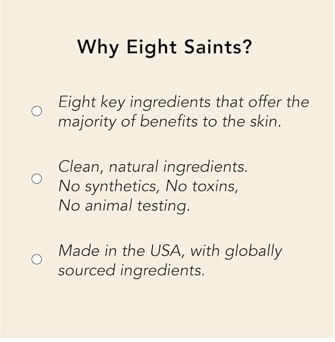 Eight Saints Daydreamer Smoothing Anti Aging Face Moisturizer, Natural & Organic Fast Absorbing Oil Free Face Lotion With Hyaluronic Acid & Vitamin E, Hydrating Daily Facial Moisturizer, 2 Ounces