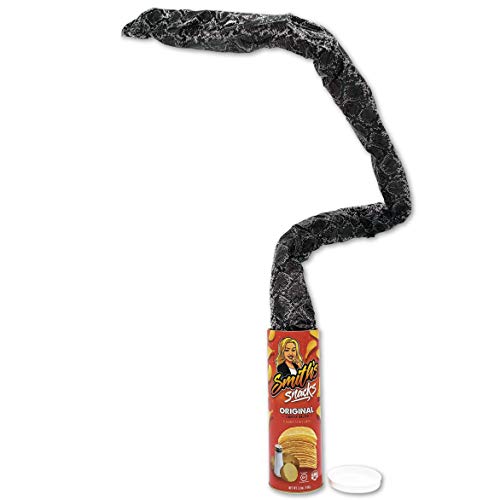 Laughing Smith Snake in a Can Prank - Smith's Snacks Potato Chip - Hilarious Gag Can Pranks for Ages 14 Above - Snake Can Surprise! - Silly Gifts, Scary, Gag Gifts, Gags & Practical Joke