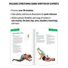 The Original Stretch Out Strap with Exercise Book, USA Made Top Choice Stretch Out Straps for Physical Therapy, Yoga Stretching Strap or Knee Therapy Strap by OPTP