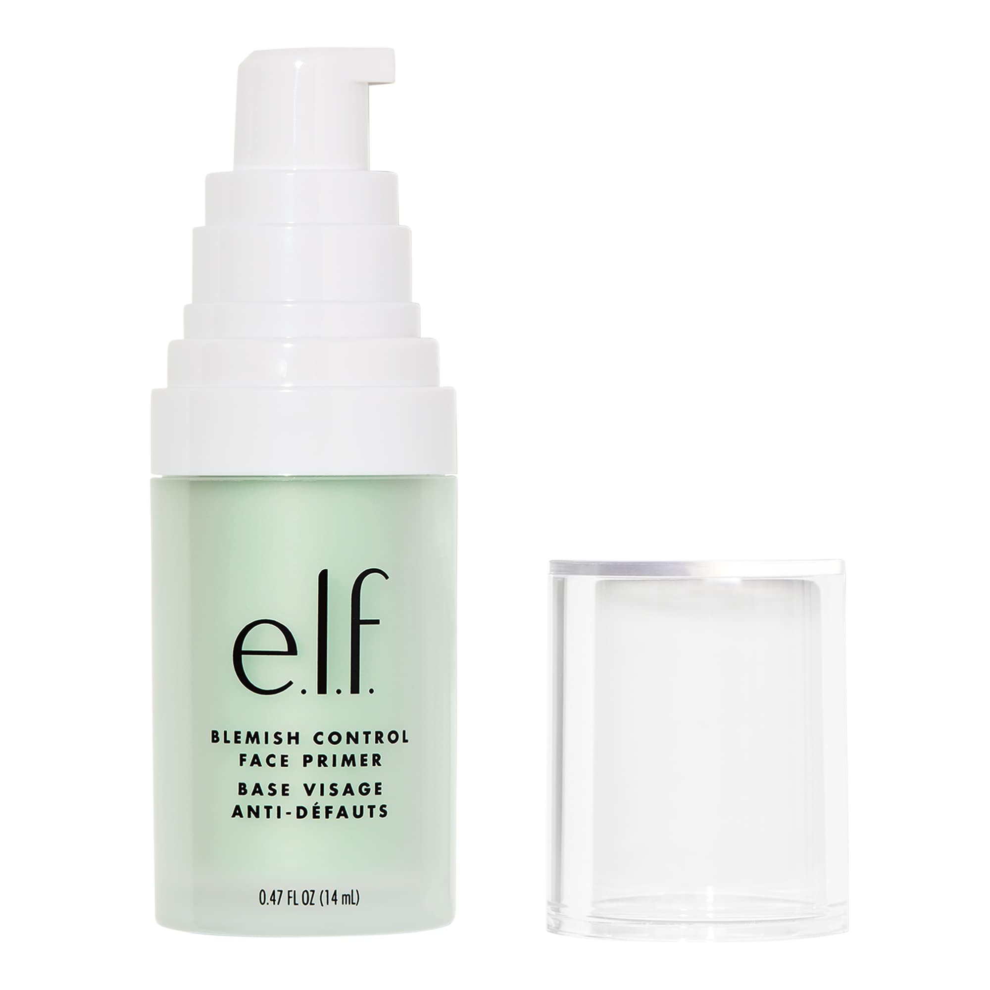 e.l.f. Blemish Control Face Primer, Soothing & Hydrating Makeup Primer For Fighting Blemishes, Grips Makeup To Last, Vegan & Cruelty-free, Small