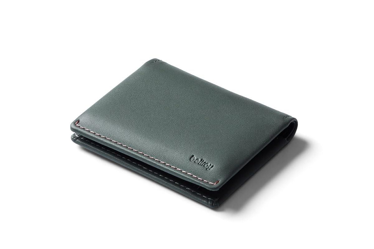 Bellroy Slim Sleeve, slim leather wallet (Max. 8 cards and bills) - Everglade