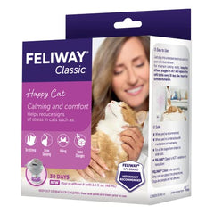 FELIWAY Classic Cat Calming Pheromone Diffuser, 30 Day Starter Kit (48 mL)