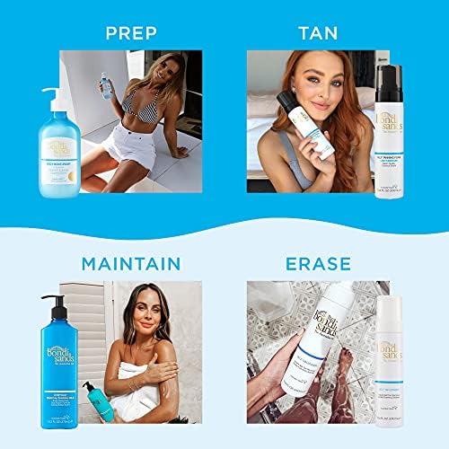 Bondi Sands Self Tanning Foam | Lightweight, Self-Tanner Foam Enriched with Aloe Vera and Coconut Provides an Even, Streak-Free Tan | 6.76 oz/200 mL