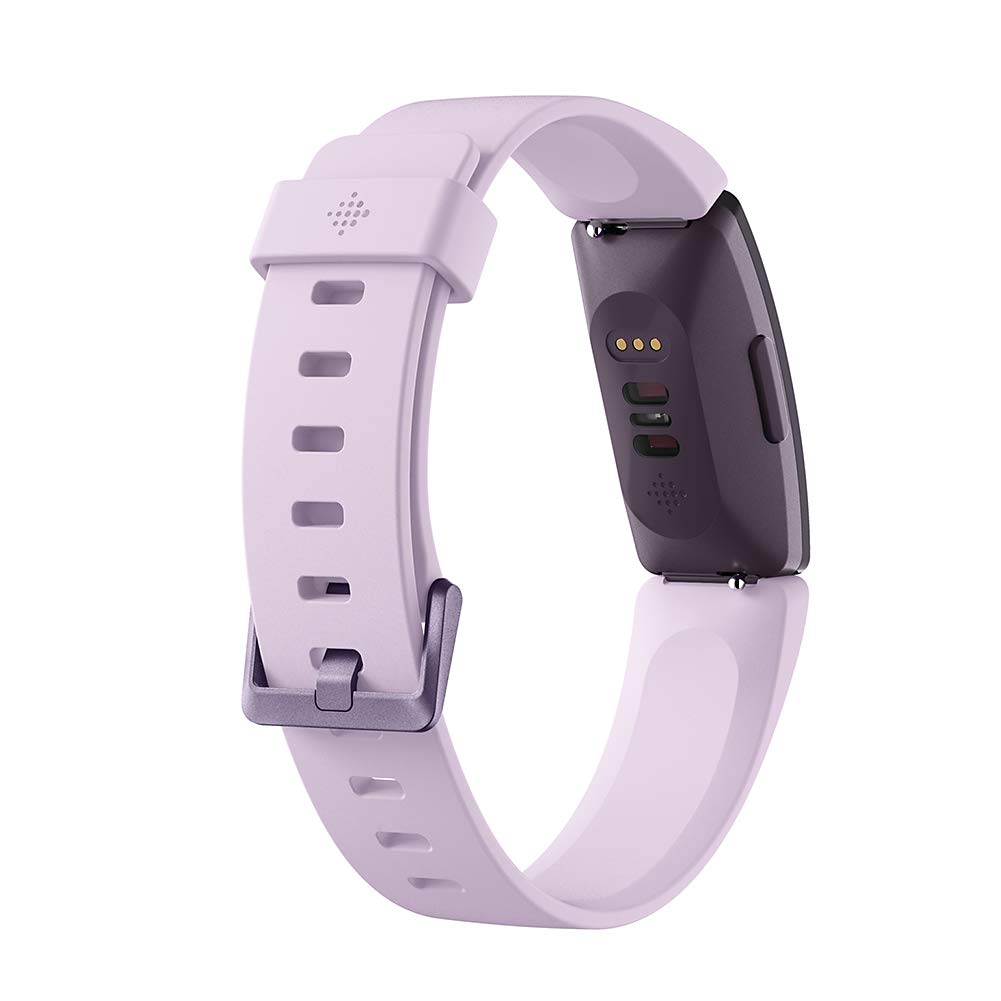 Fitbit Inspire HR Heart Rate and Fitness Tracker, One Size (S and L Bands Included), 1 Count