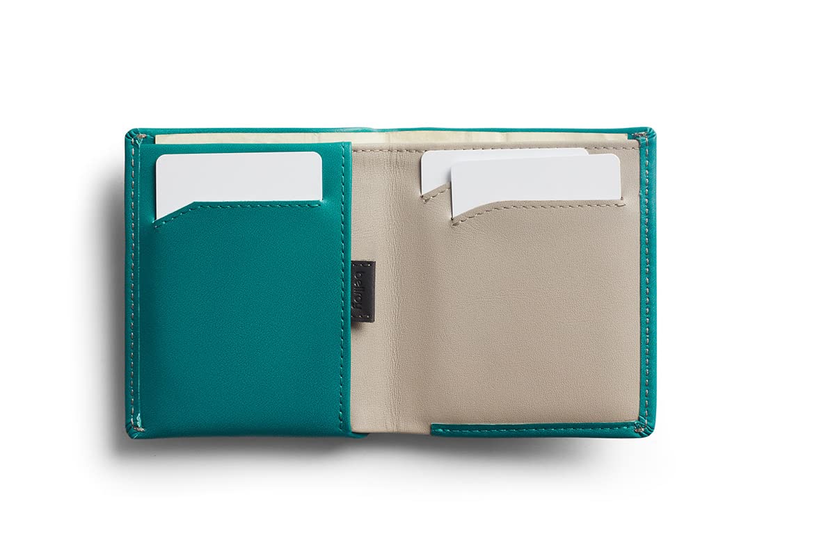 Bellroy Slim Sleeve (Slim Leather Bifold Wallet) - Teal