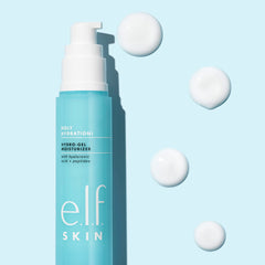 e.l.f. Holy Hydration! Hydro-Gel Moisturizer, Hydrates & Moisturizes Skin for a Plumped Up Complexion, Lightweight & Quick-Absorbing, White, 1.76 Oz