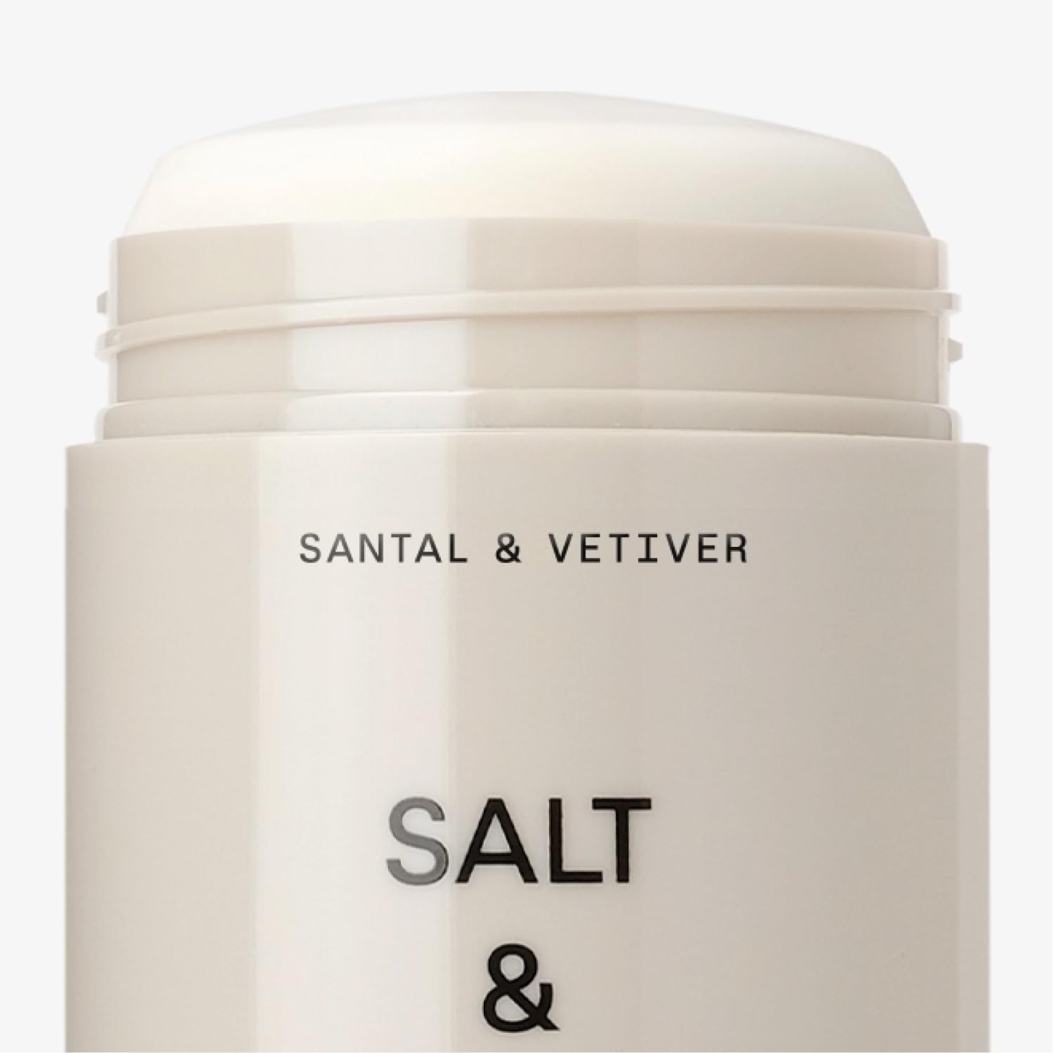 SALT & STONE Natural Deodorant - Santal & Vetiver | Extra Strength Natural Deodorant for Women & Men | Aluminum Free with Seaweed Extracts, Shea Butter & Probiotics | Free From Parabens & Sulfates