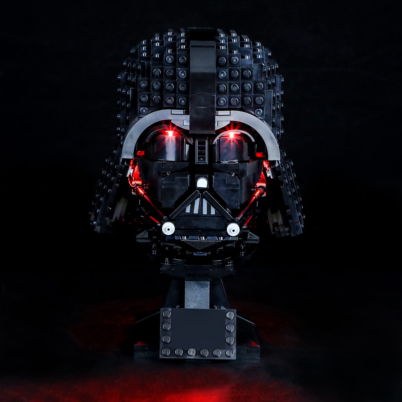 BRIKSMAX Led Lighting Kit for Darth Vader Helmet - Compatible with Lego 75304 Building Blocks Model- Not Include The Lego Set