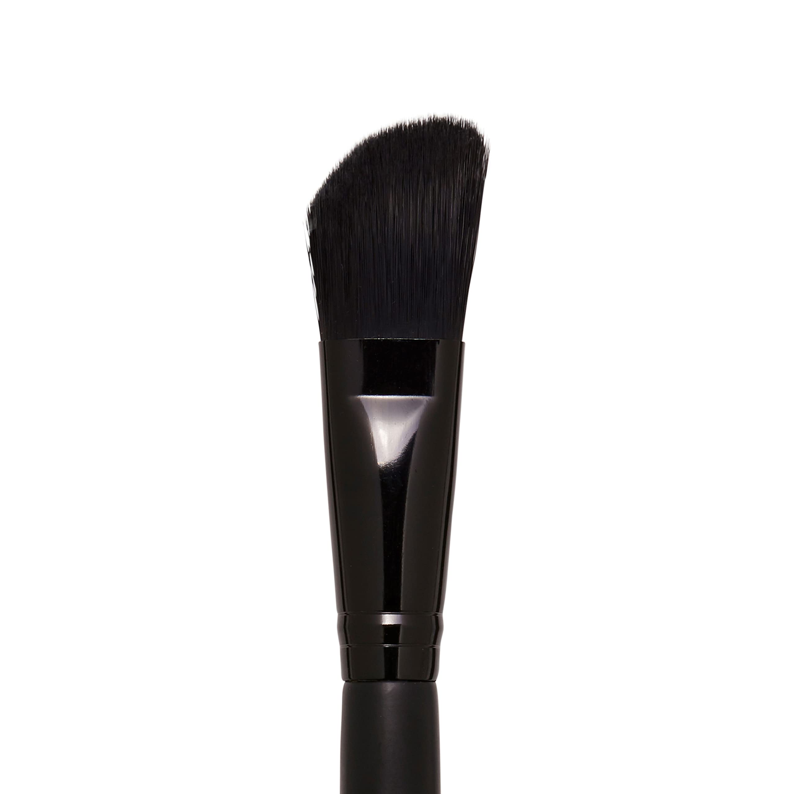 e.l.f Cosmetics Angled Foundation Brush, Synthetic Brush Designed for Precise Makeup Application