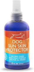 EBPP Dog Sunscreen Sun Skin Protector Spray 8 oz - Safe for All Breeds with No Zinc Oxide - Pet Protection and Moisturizer for Skin, Coat, Nose, Ears