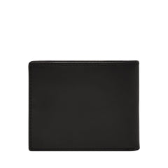 Fossil Men's Derrick Leather RFID-Blocking Bifold with Flip ID Wallet, Black, (Model: ML3681001)