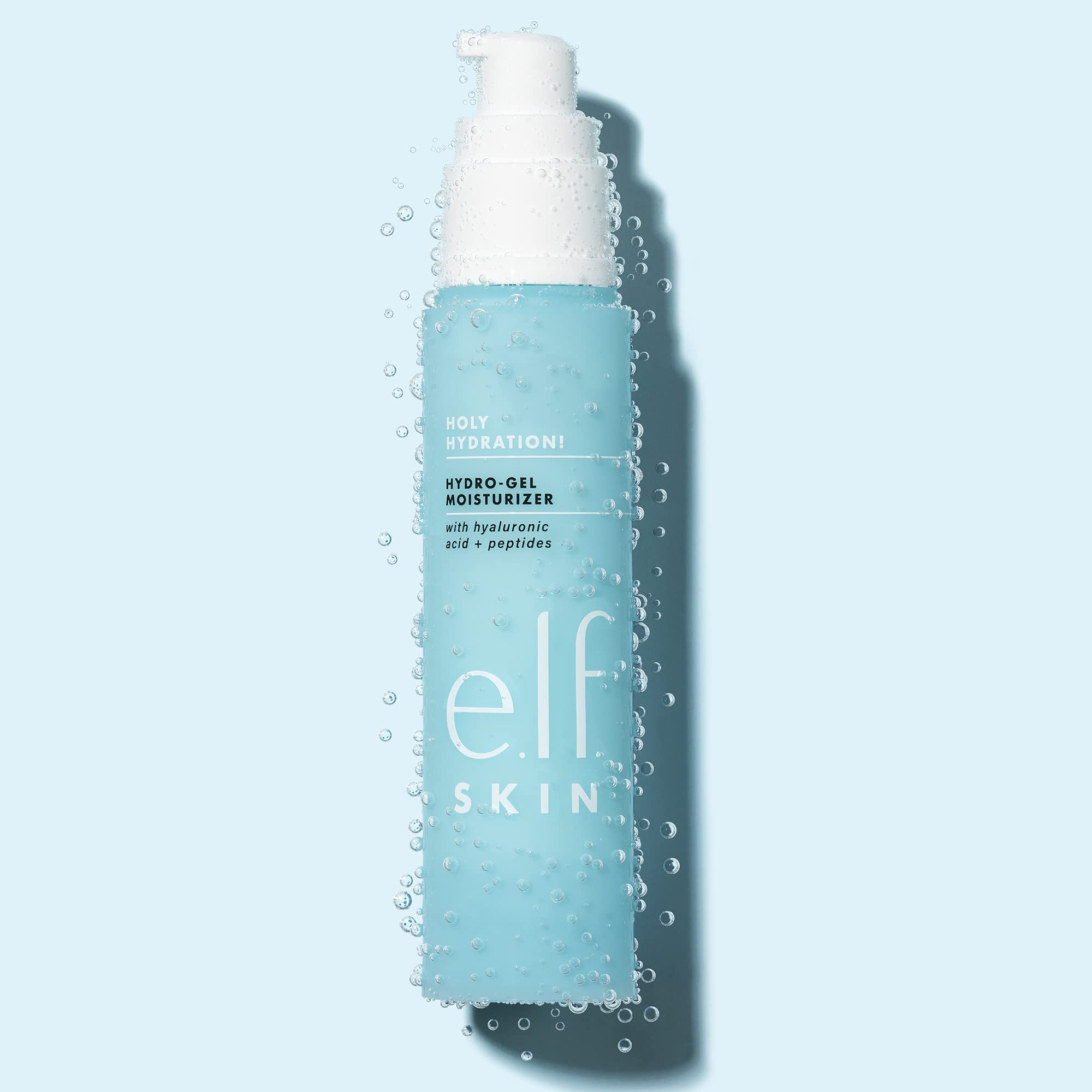 e.l.f. Holy Hydration! Hydro-Gel Moisturizer, Hydrates & Moisturizes Skin for a Plumped Up Complexion, Lightweight & Quick-Absorbing, White, 1.76 Oz