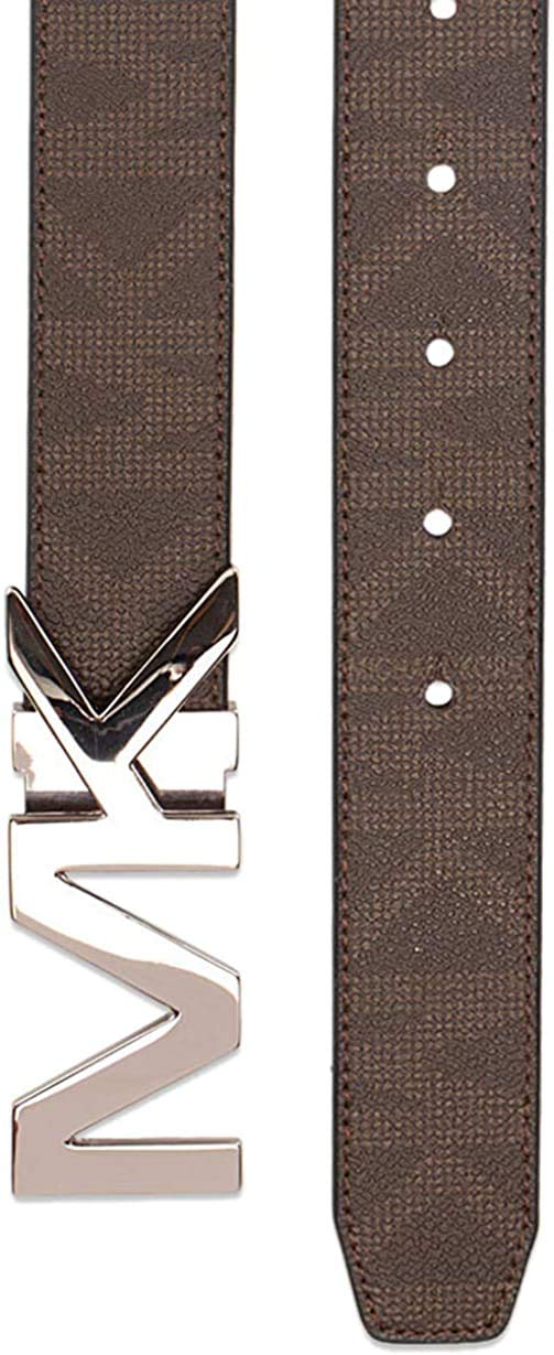 Michael Kors Box Jet Set Men's 4 In 1 Signature Leather Gift Set Belt, Brown/Black - One Size