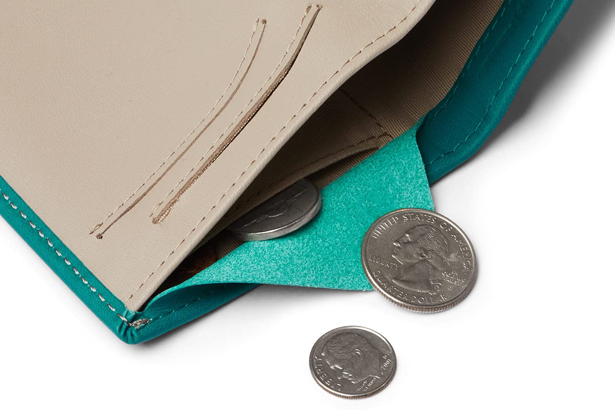 Bellroy Slim Sleeve (Slim Leather Bifold Wallet) - Teal