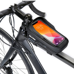 WILD MAN Bike Bags for Bicycles, Bike Accessories for Cycling Gifts for Men, Bicycle Bike Phone Holder Mount, Bike Phone Storage Bag for Adult Bikes for Cell Phone Under 6.7"