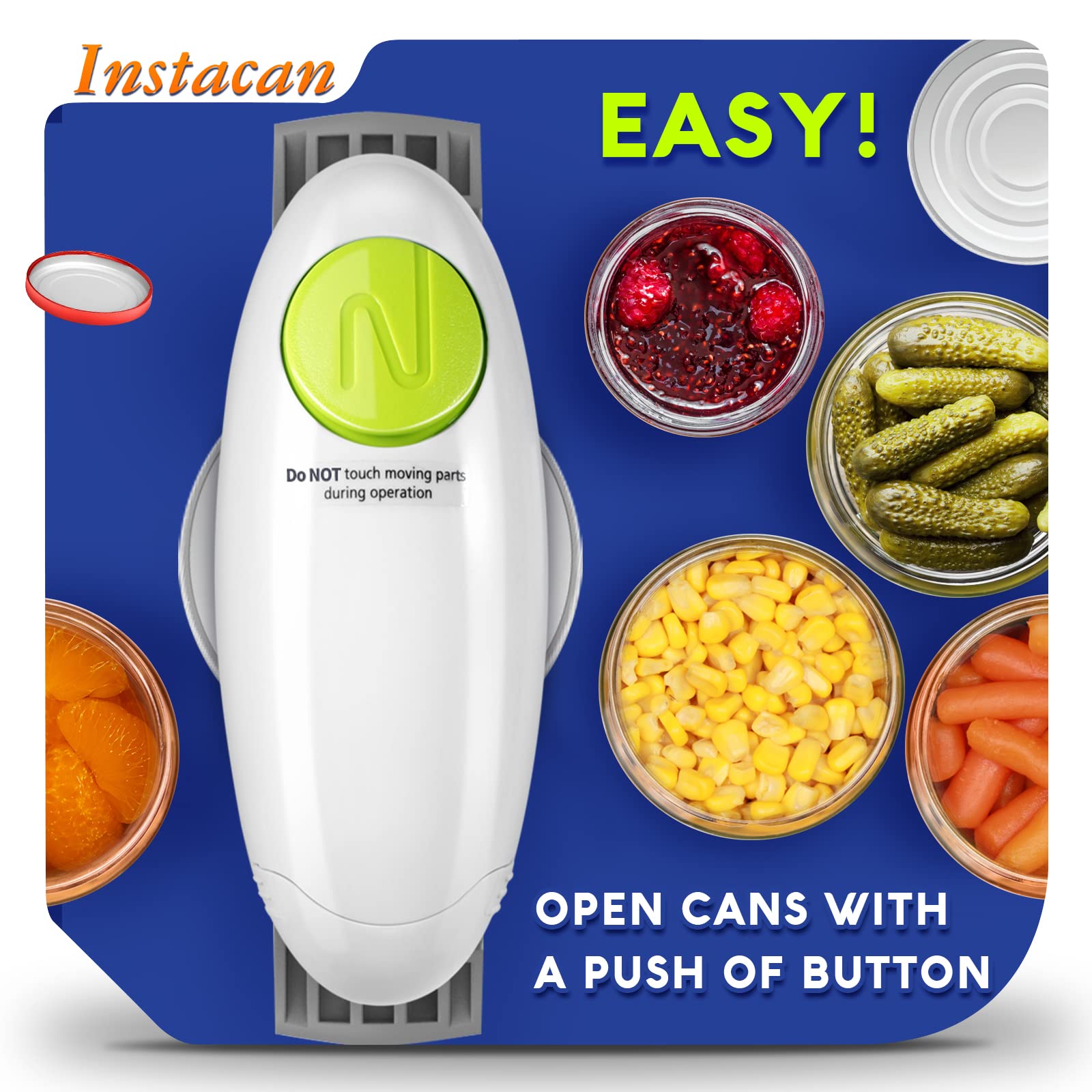 Higher Torque Electric Jar Opener Easy Unscrew Almost Size Lid with Auto-Off, Powerful Bottle Opener for Arthritic Hands, Effortless Kitchen Gadgets for Weak Hands and Seniors with Arthritis