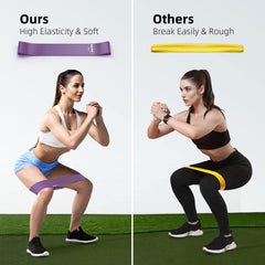 Resistance Bands, Exercise Workout Bands for Women and Men, 5 Set of Stretch Bands for Booty Legs