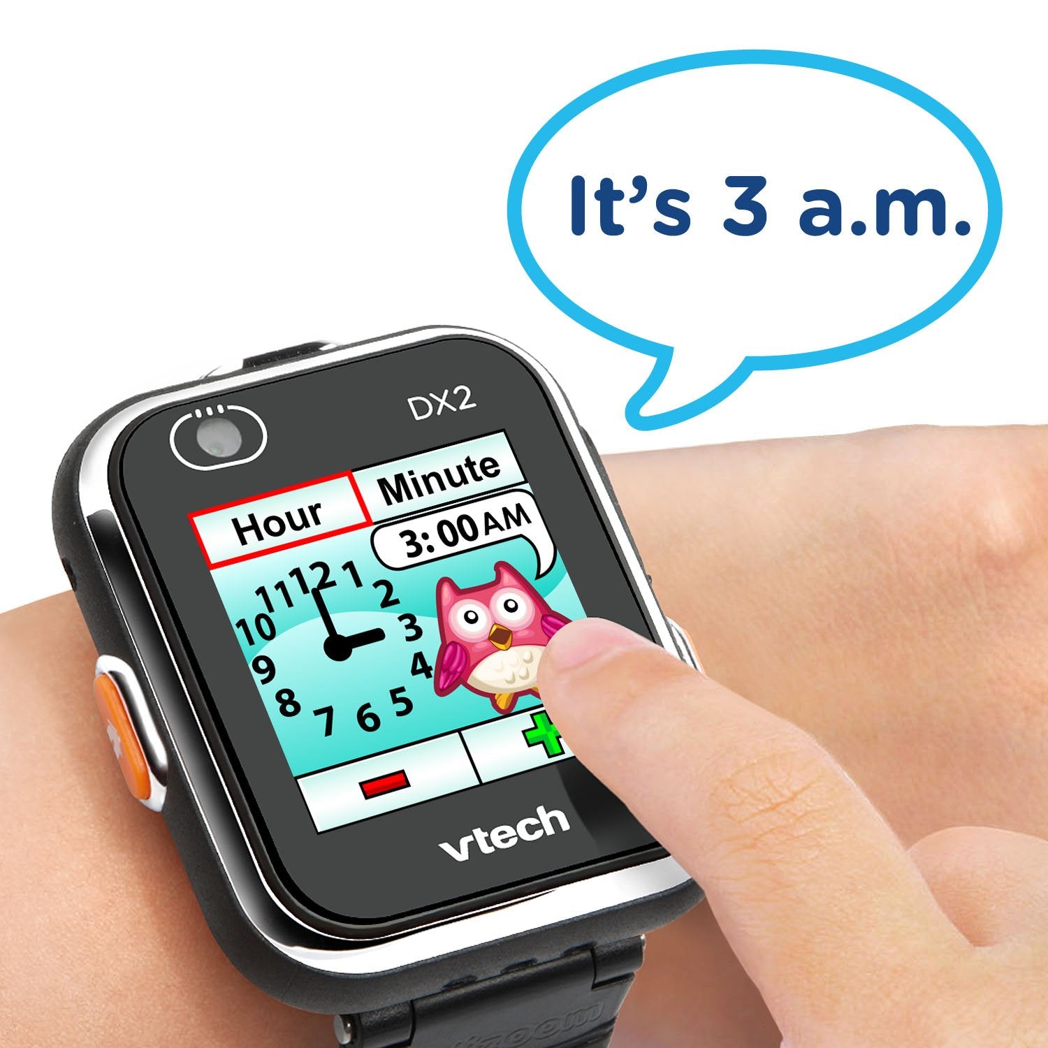 VTech KidiZoom Smartwatch DX2, Black