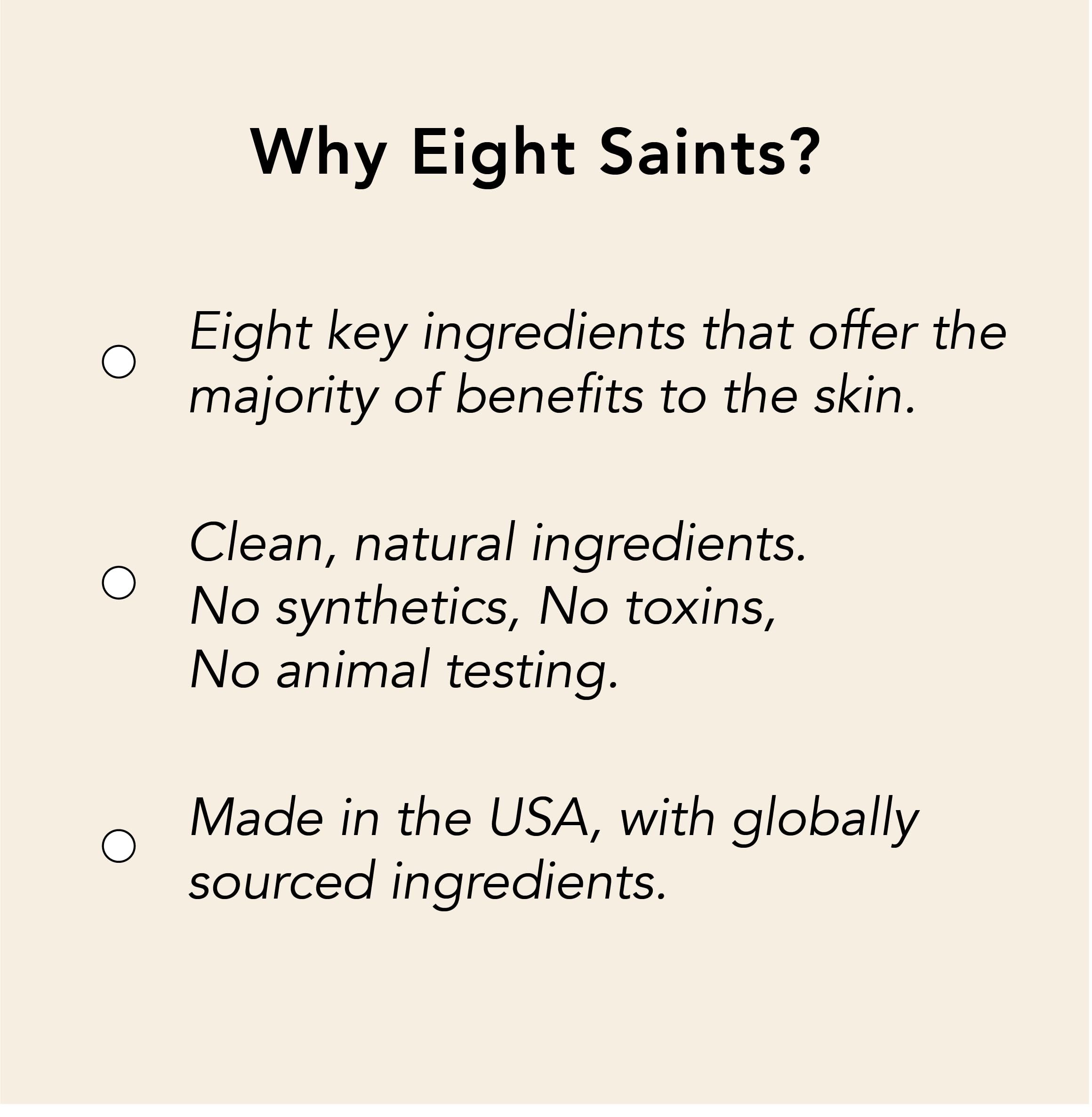 Eight Saints Vitamin C Serum For Face, Anti Aging Face Serum, Hyaluronic Acid, Vitamin E, Organic Aloe Vera and Jojoba Oil, Hydrating & Brightening Serum for Dark Spots, Fine Lines and Wrinkles, 1 oz