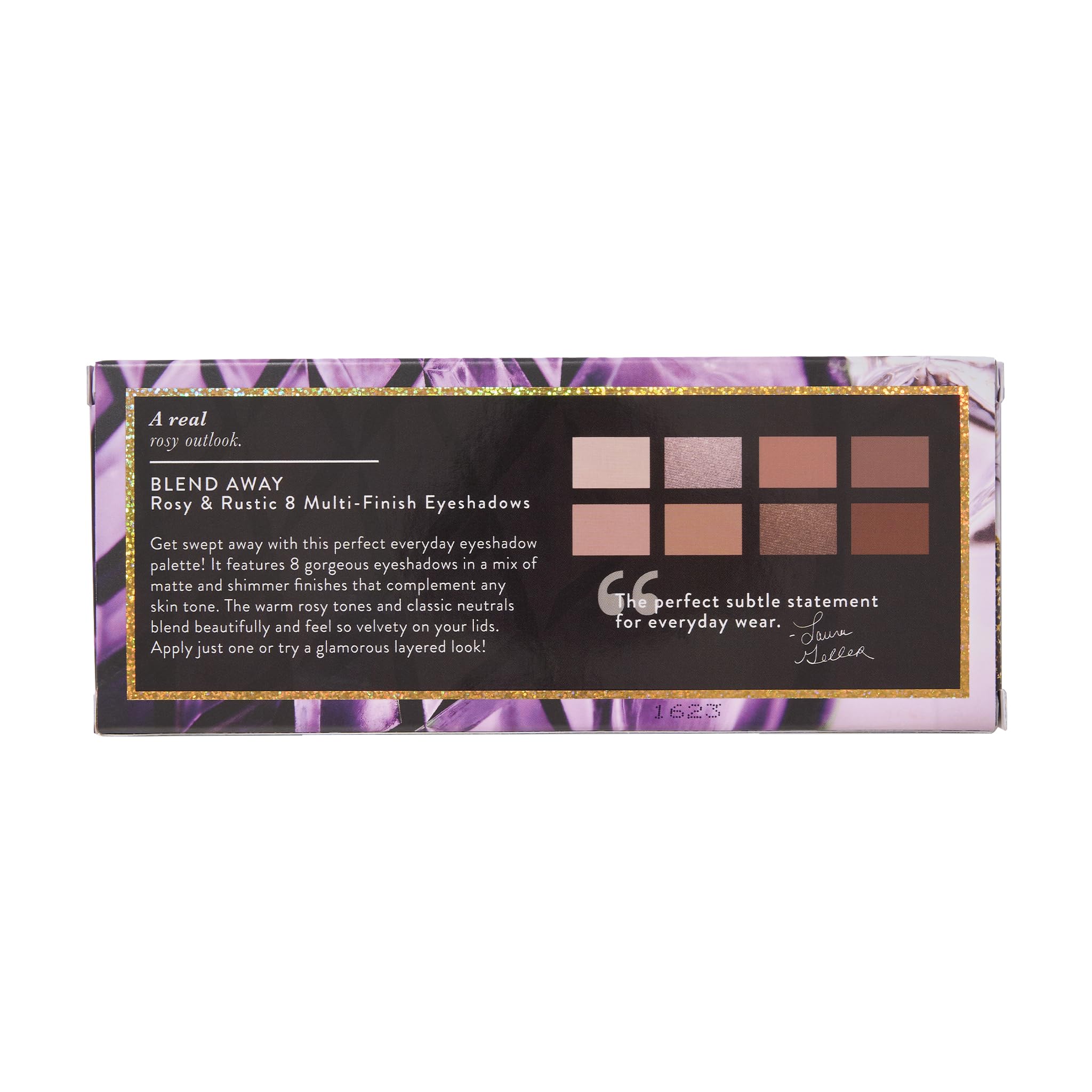 LAURA GELLER NEW YORK Blend Away Rosy & Rustic 8 Multi-Finish Eyeshadows