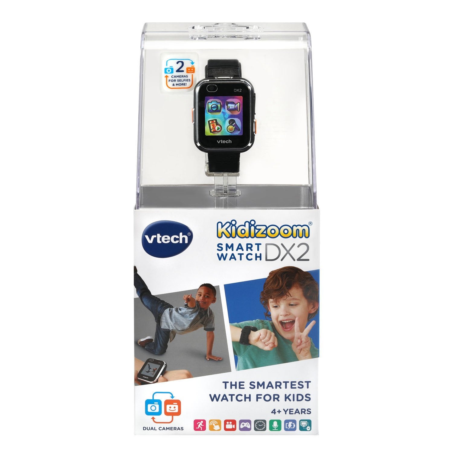 VTech KidiZoom Smartwatch DX2, Black