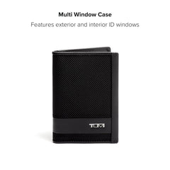 TUMI - Alpha Multi Window Card Case Wallet for Men - Black