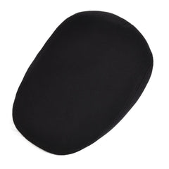 VOBOOM Men's Cotton Flat Ivy Gatsby Newsboy Driving Hat Cap (Style2-Black)