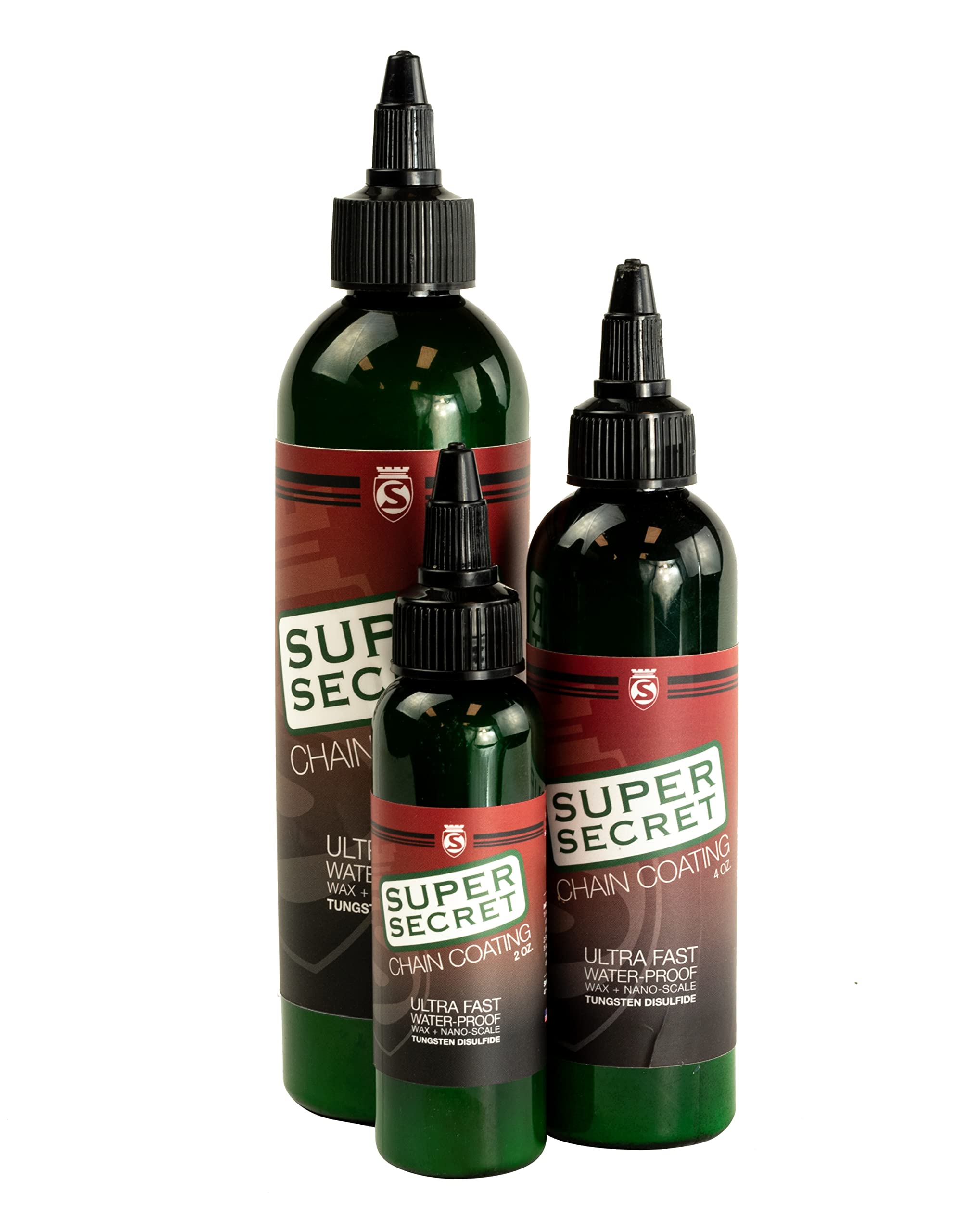 SILCA Super Secret Bike Chain Lube | Liquid Chain Wax to Clean, Smooth. and Silence | Ultra Fast Bicycle Chain Lube | Dry Chain lube for Friction Reduction and Improved Wattage Output (2oz Bottle)