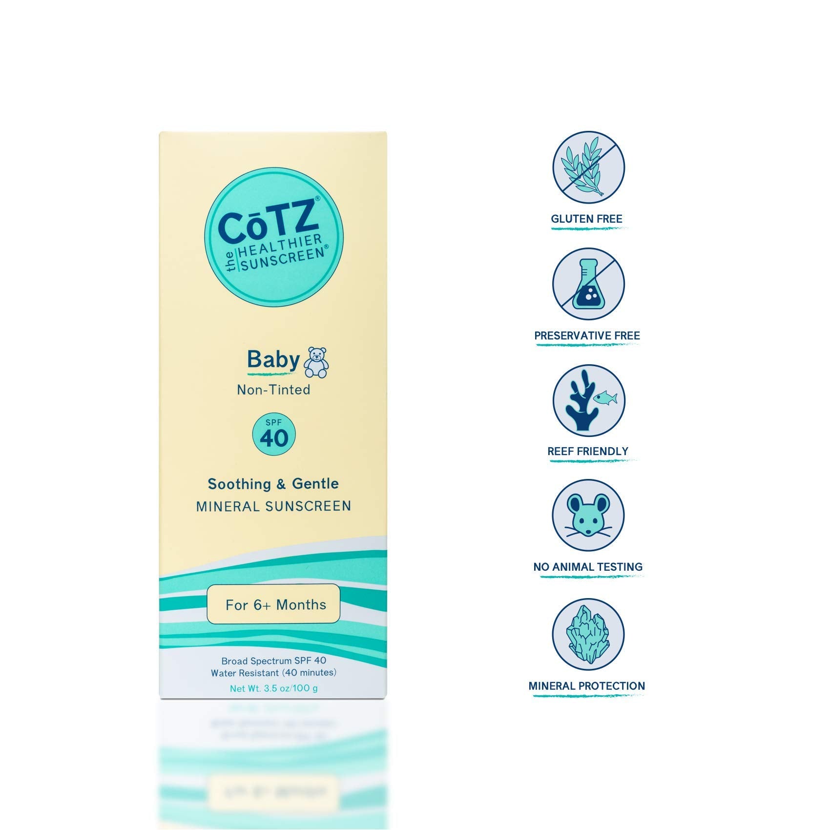 CoTZ Baby SPF40 Mineral sunscreen