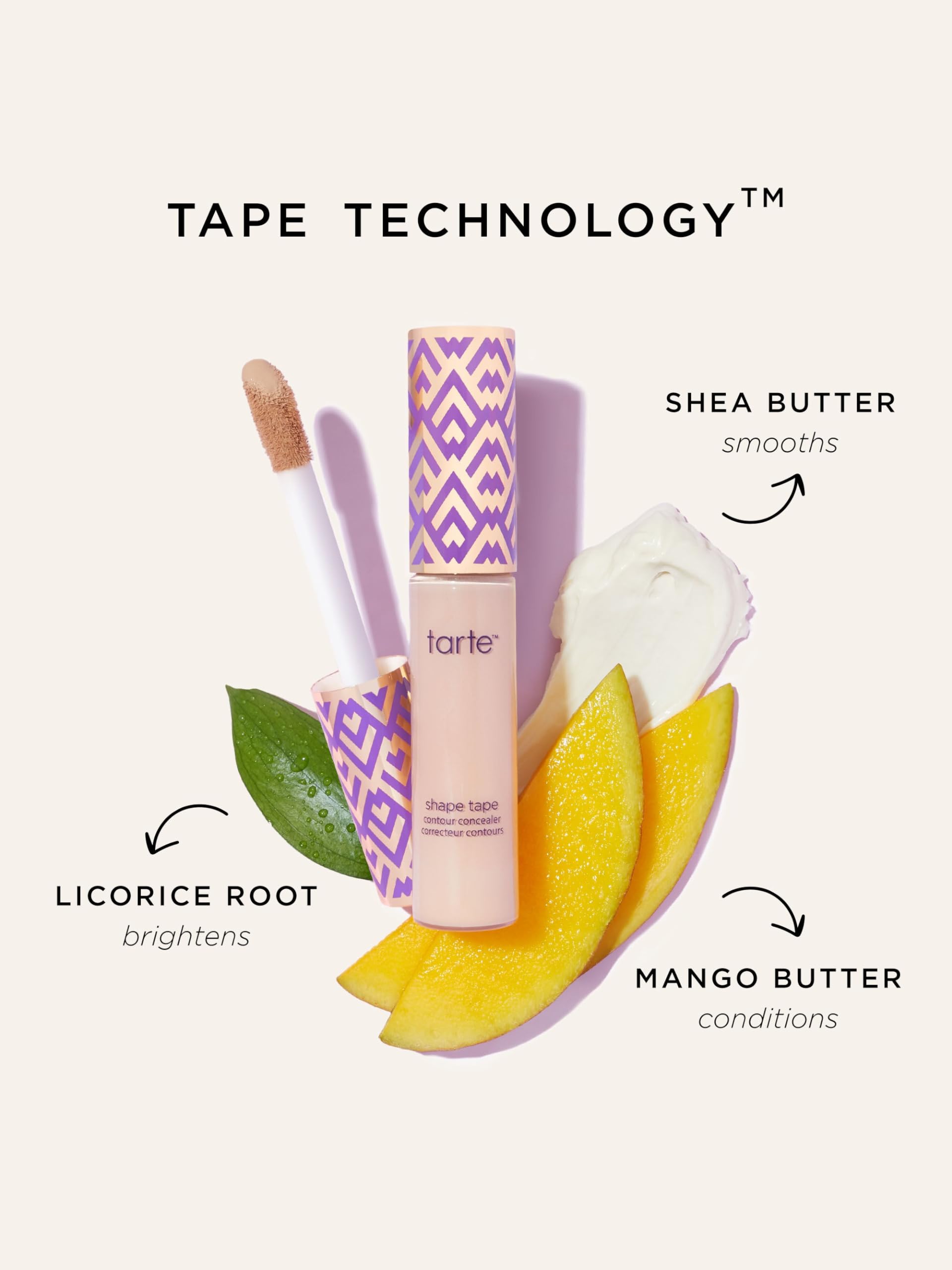 TARTE Double Duty Beauty Shape Tape Contour Concealer Medium Honey